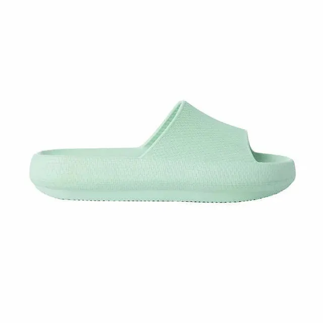 32 Degree Cool Unisex Cushion Slides Mint Green