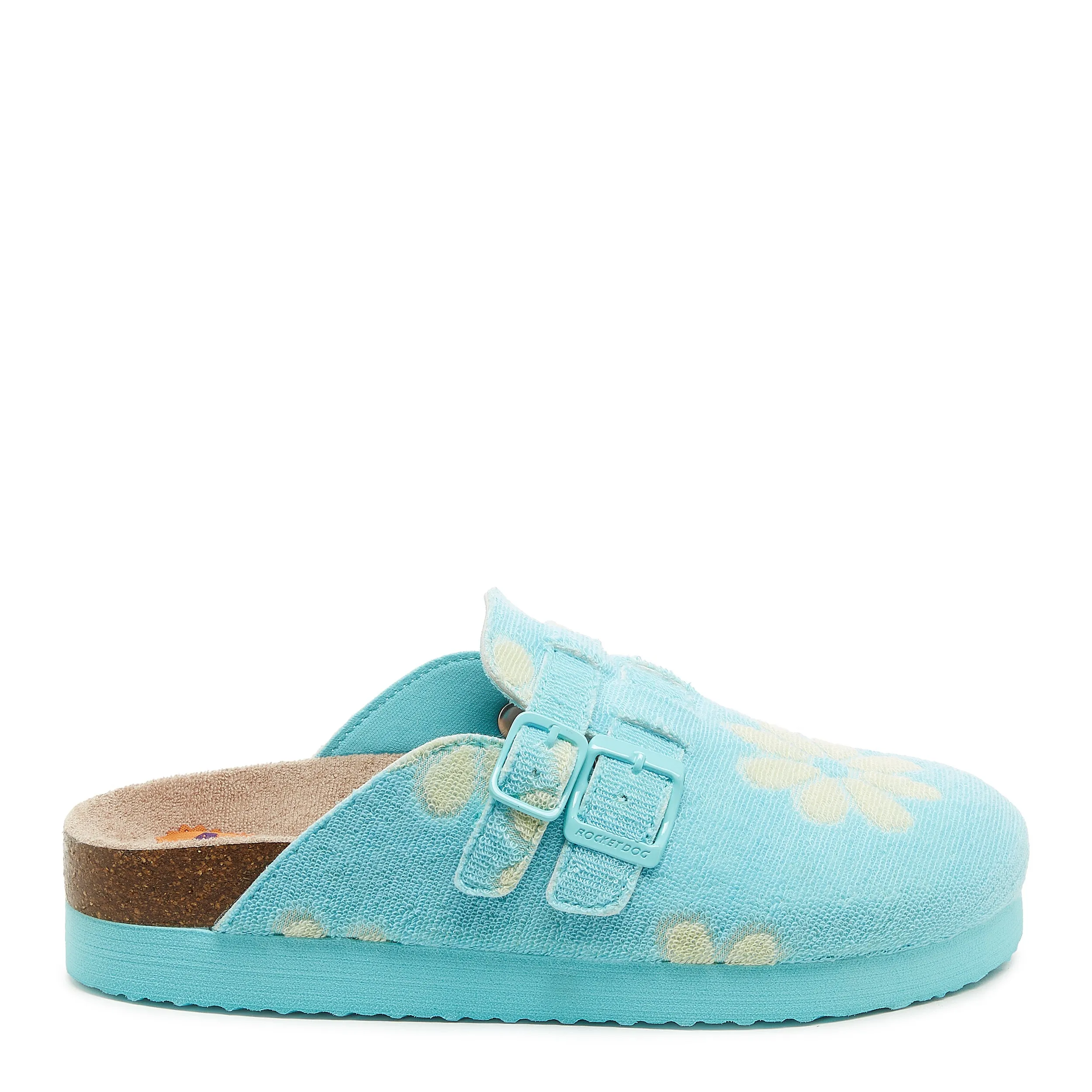 Abel Plus Blue Floral Clogs