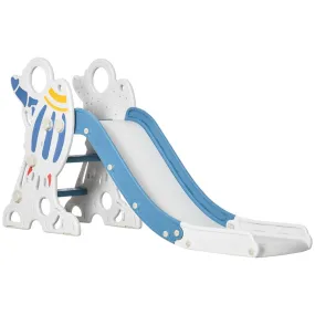 AIYAPLAY Baby Slide Freestanding Slide for Kids 1.5-3 Years Space Theme, Blue