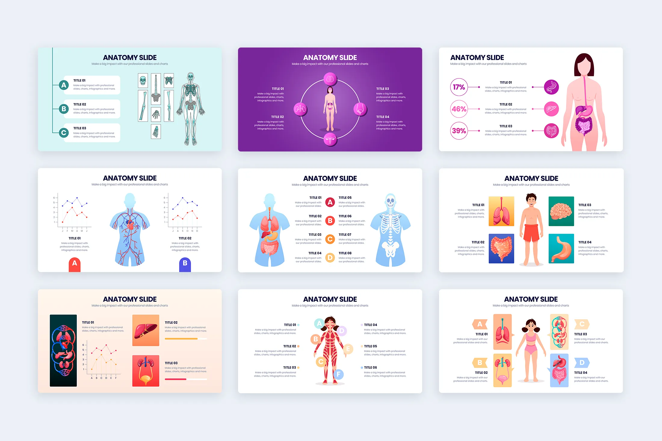 Anatomy Google Slides Infographic Template