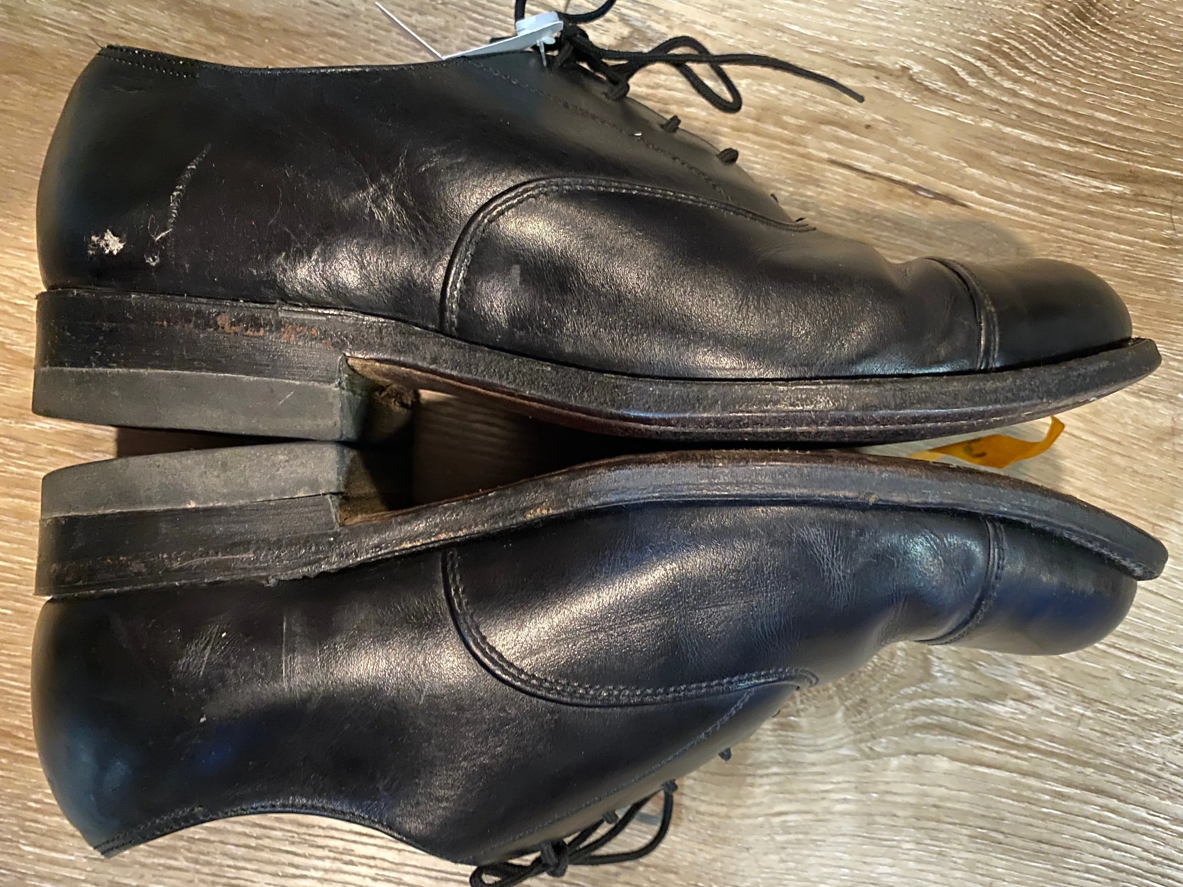 Cap Toe Mid-Century Oxford Shoes 6.5M 39/40 (Canada)