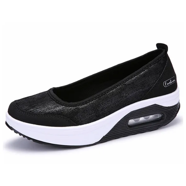 Comfy Slip-On Flat Platform Shoes