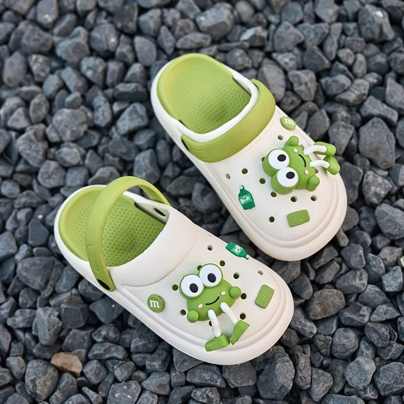 Cute Cartoon Frog Garden Clog