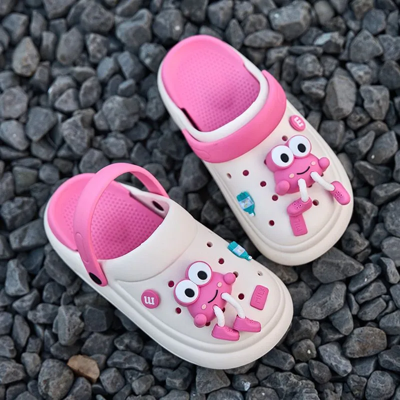 Cute Cartoon Frog Garden Clog