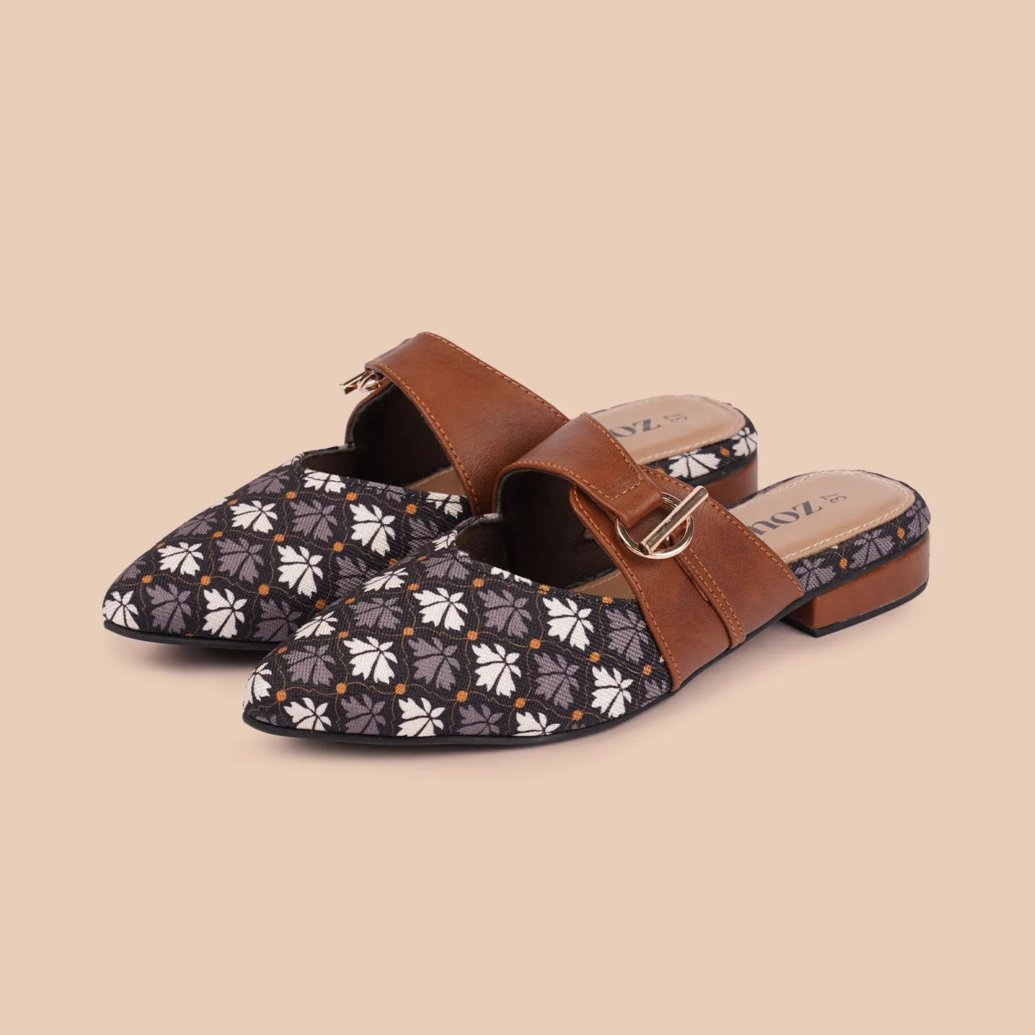 Deccan Bidri Office Pointed Mule