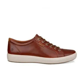 Ecco Men's Soft 7 Lace-Up - Cognac