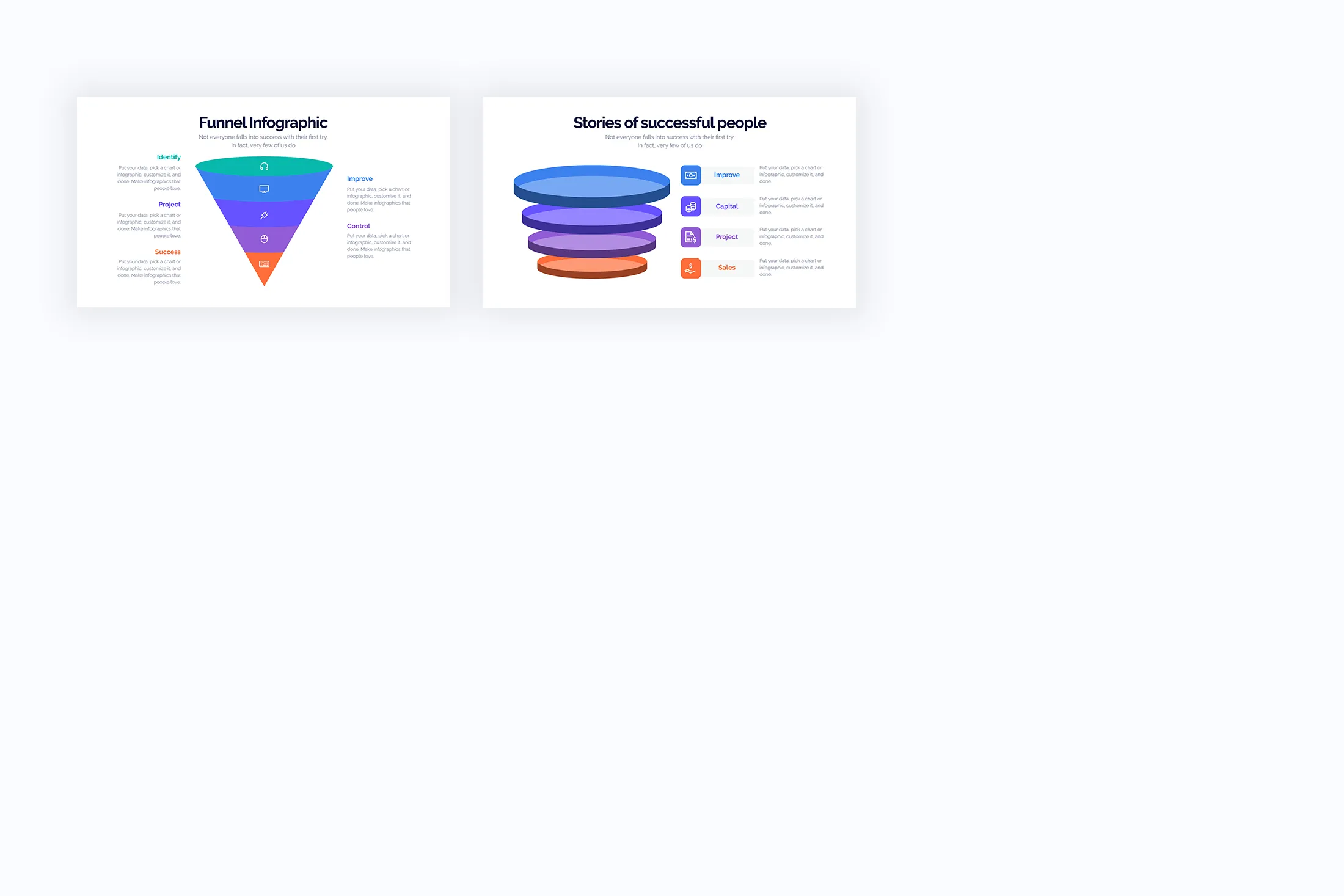 Funnel Google Slides Infographics