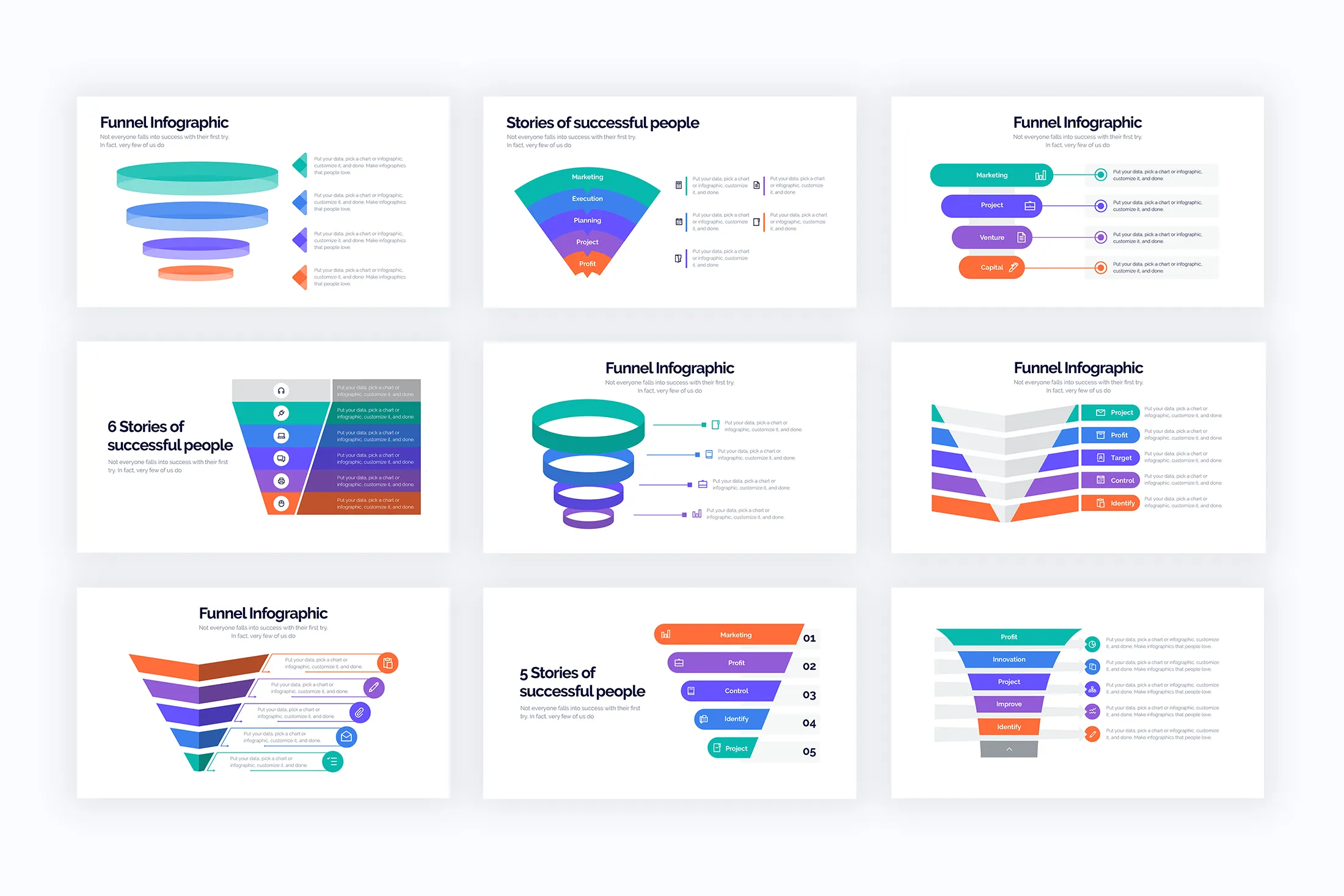 Funnel Google Slides Infographics