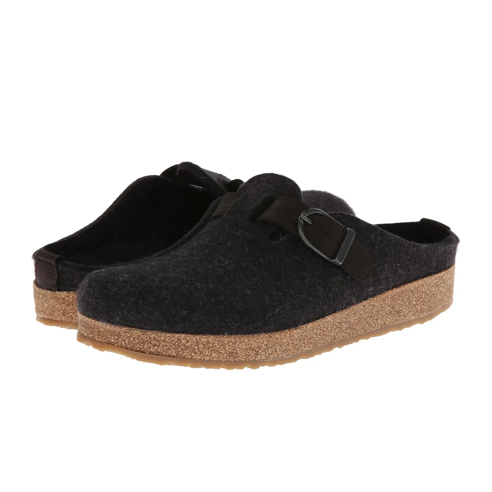 Haflinger GZB Clog (Unisex) - Charcoal