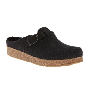 Haflinger GZB Clog (Unisex) - Charcoal