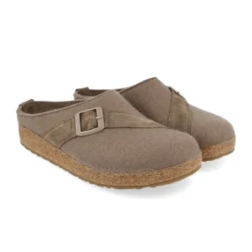 Haflinger Lia Clog (Women) - Truffle