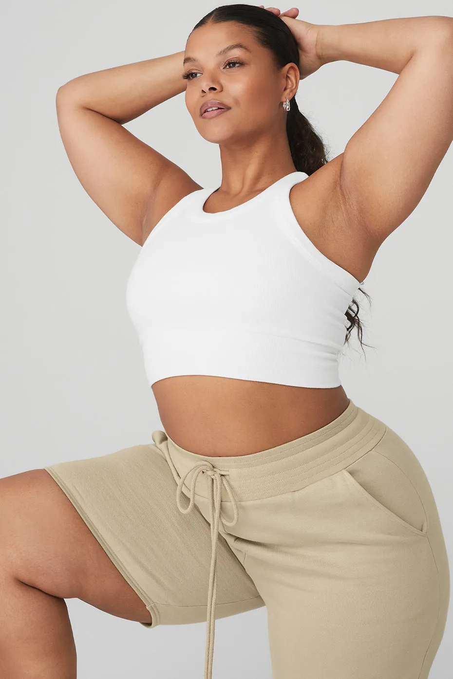 High-Waist Easy Sweat Short - California Sand