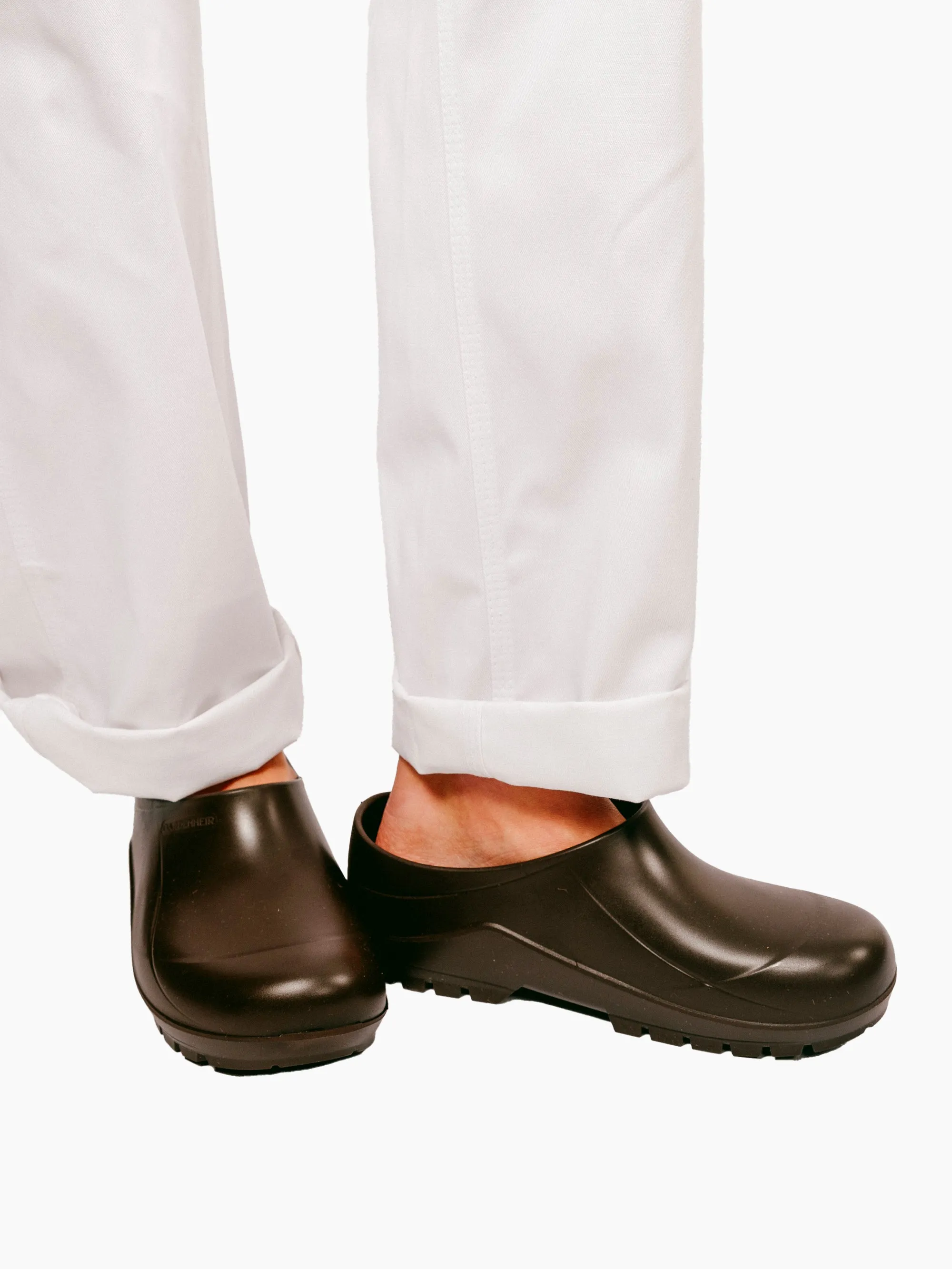 Italian Brown Garden Clogs