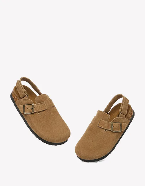 Kids Sandals In Chestnut