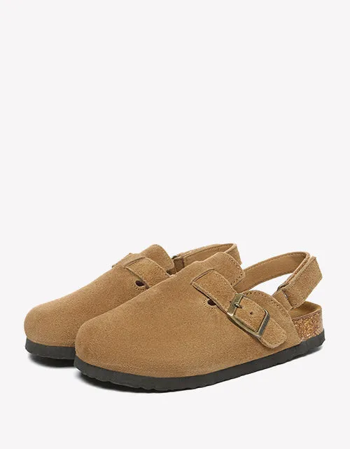 Kids Sandals In Chestnut