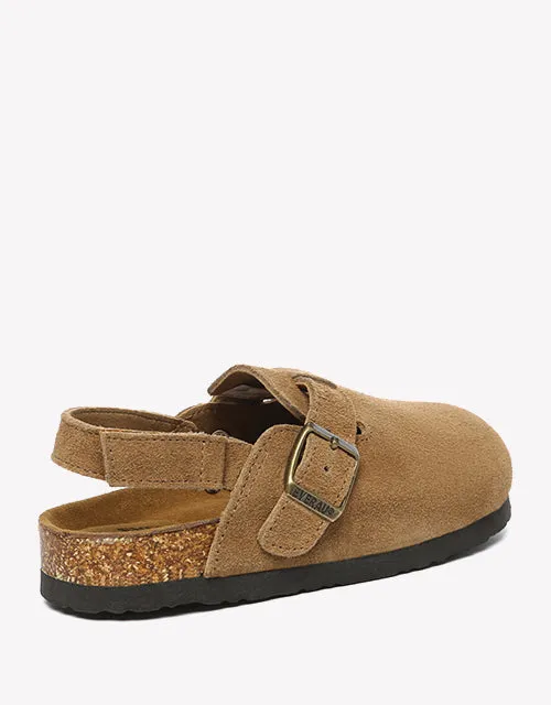 Kids Sandals In Chestnut