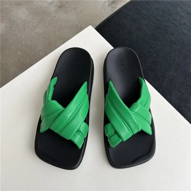 Ladies Summer Slides - WOVE