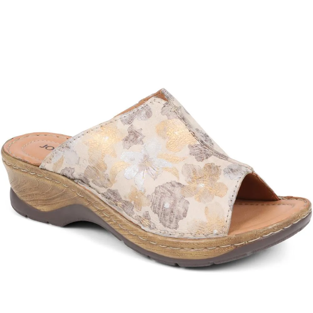 Leather Wedge Mules - JOSEF37501 / 323 355