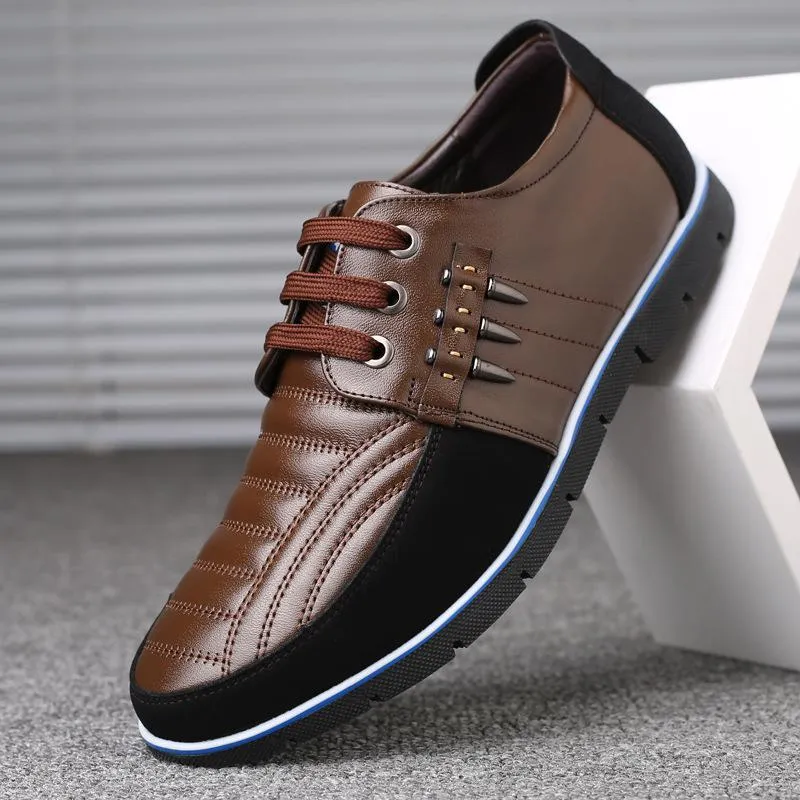 Men's Genuine Leather Shoes | Plus Size