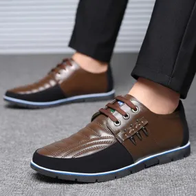 Men's Genuine Leather Shoes | Plus Size