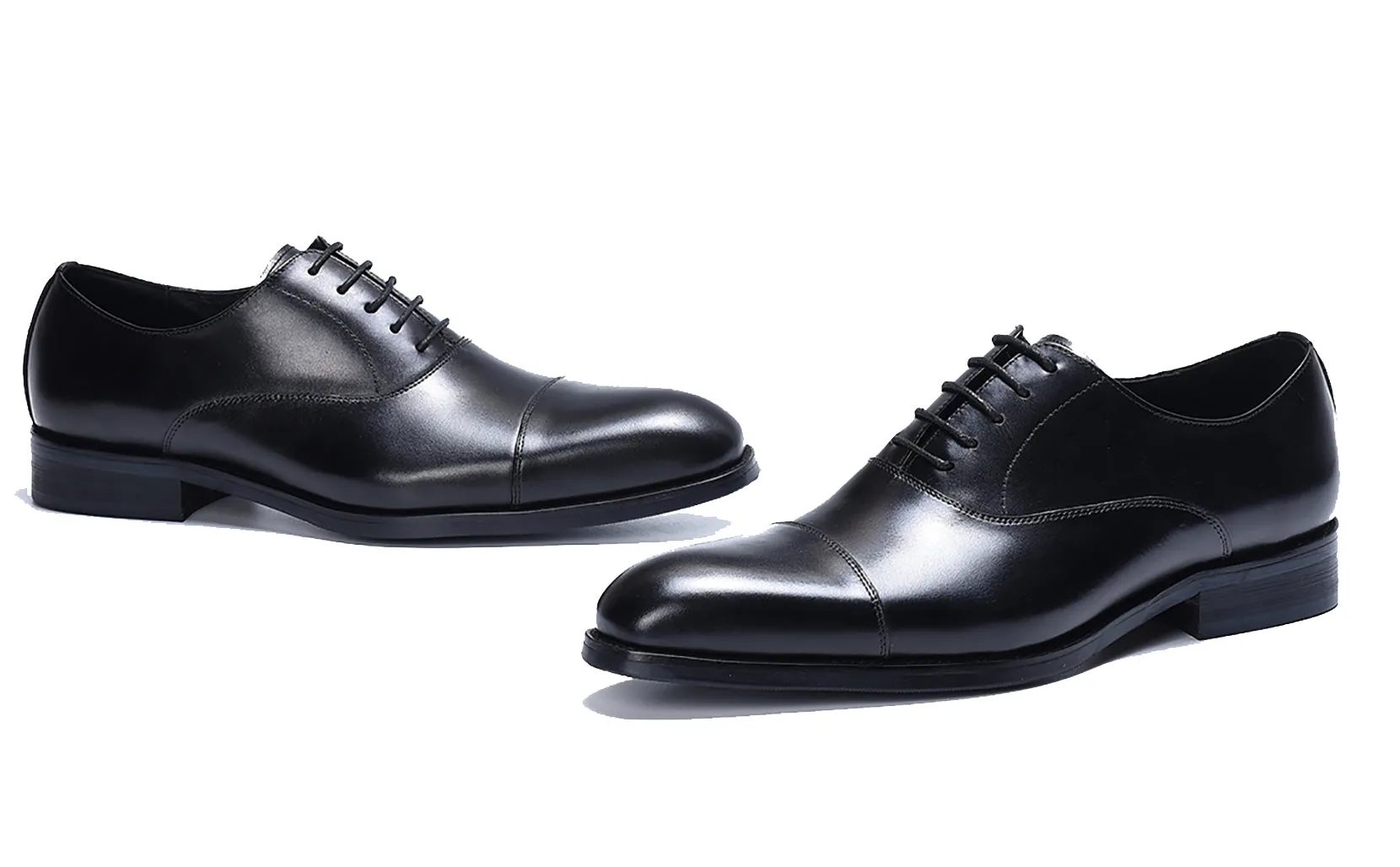 Men's Plain Toe Lace-up Oxfords