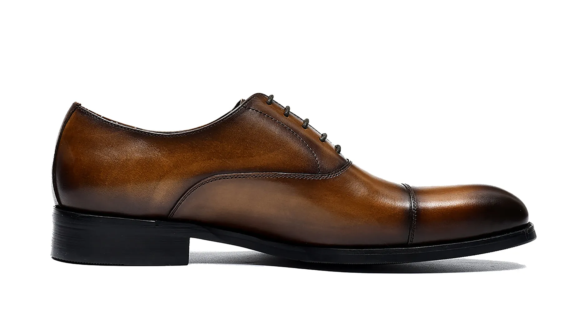 Men's Plain Toe Lace-up Oxfords