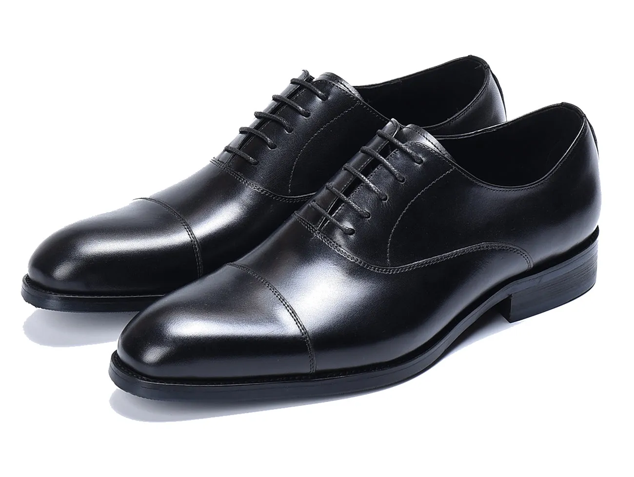 Men's Plain Toe Lace-up Oxfords