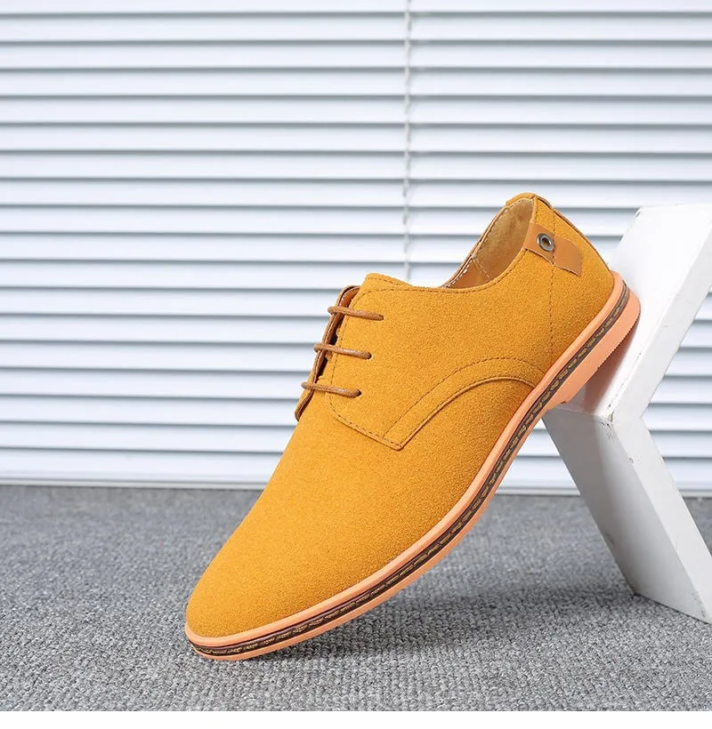 Men's Spring Leather Casual Oxfords