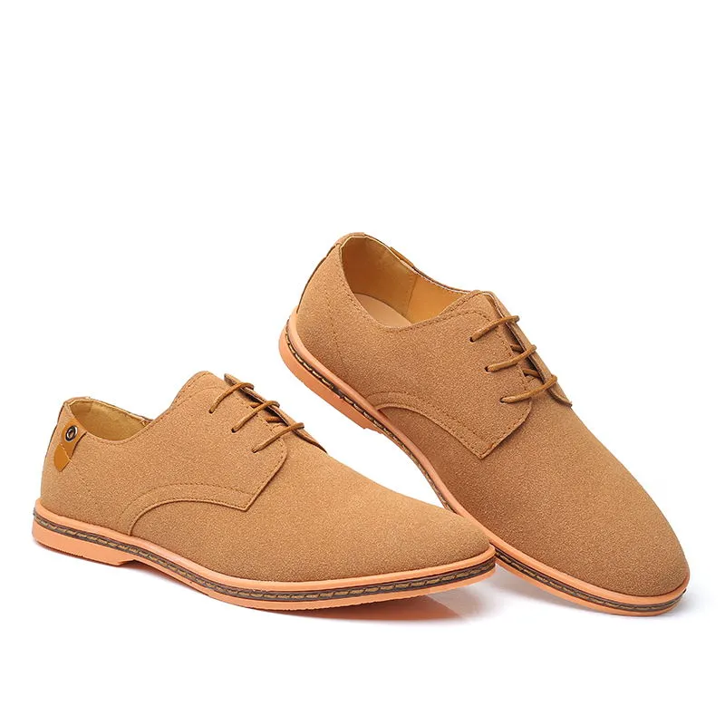 Men's Spring Leather Casual Oxfords