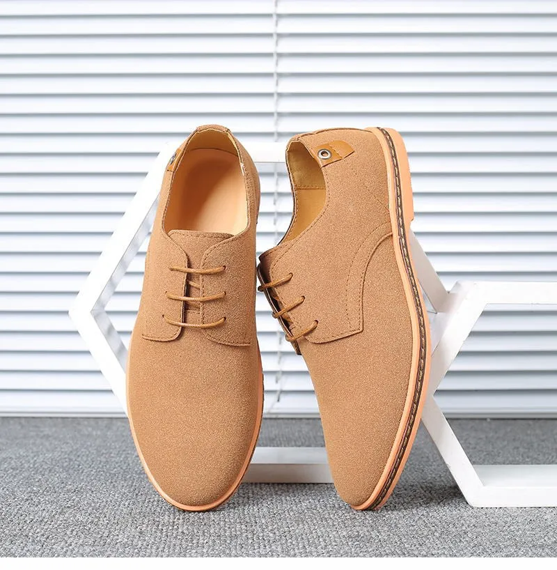 Men's Spring Leather Casual Oxfords