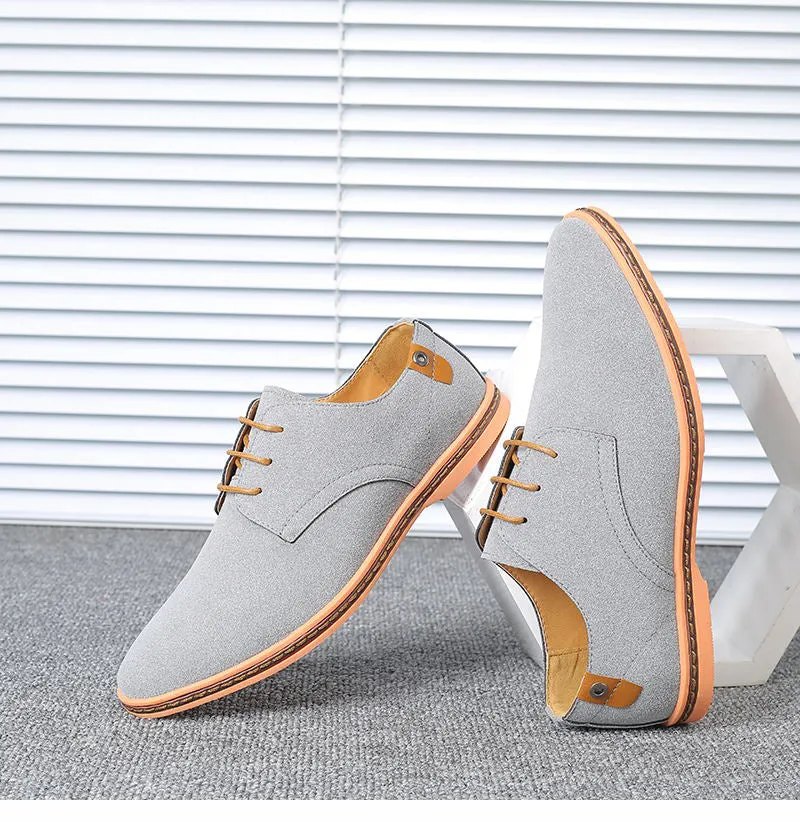 Men's Spring Leather Casual Oxfords