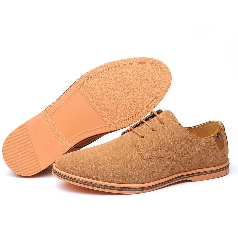 Men's Spring Leather Casual Oxfords