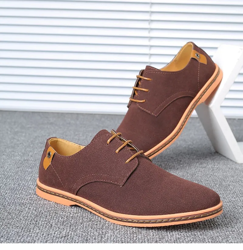 Men's Spring Leather Casual Oxfords