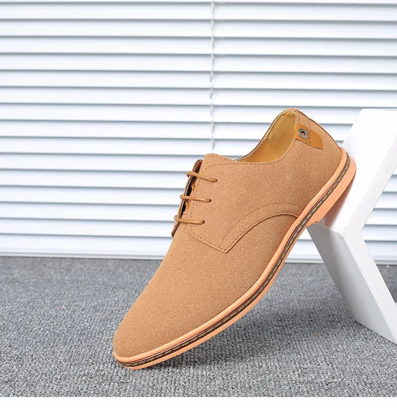 Men's Spring Leather Casual Oxfords