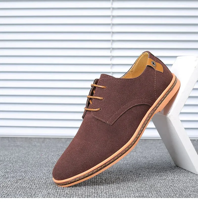 Men's Spring Leather Casual Oxfords