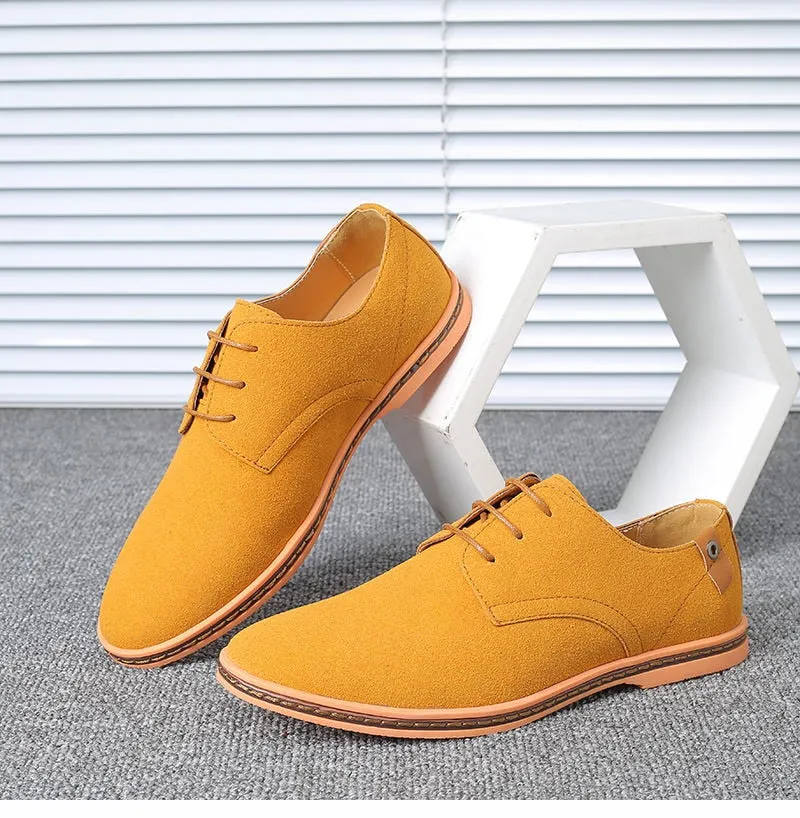 Men's Spring Leather Casual Oxfords