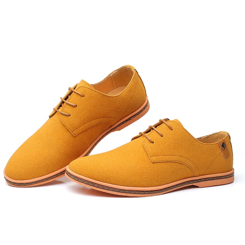 Men's Spring Leather Casual Oxfords