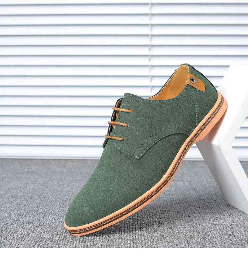 Men's Spring Leather Casual Oxfords