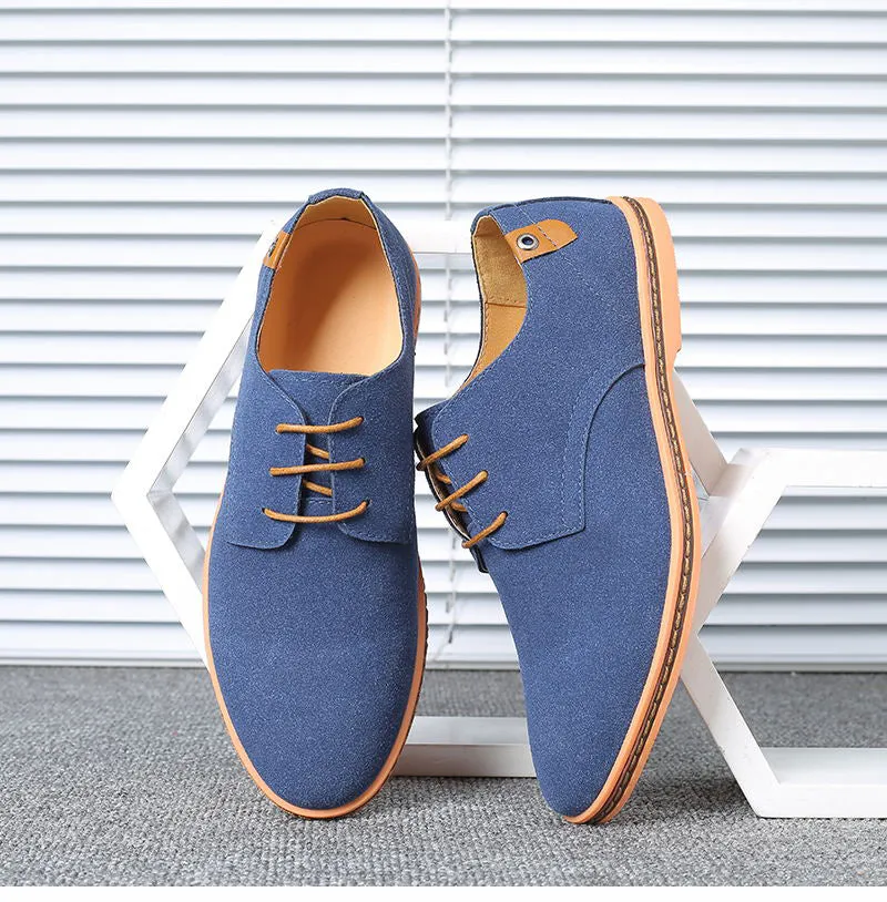 Men's Spring Leather Casual Oxfords