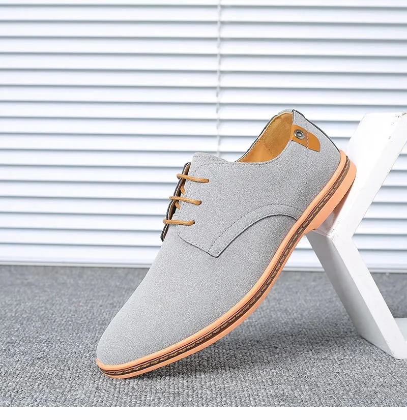 Men's Spring Leather Casual Oxfords