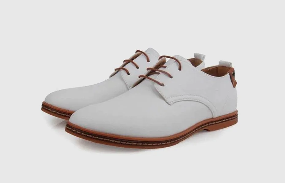 Men's Spring/Autumn Artificial Leather Breathable Oxford Shoes