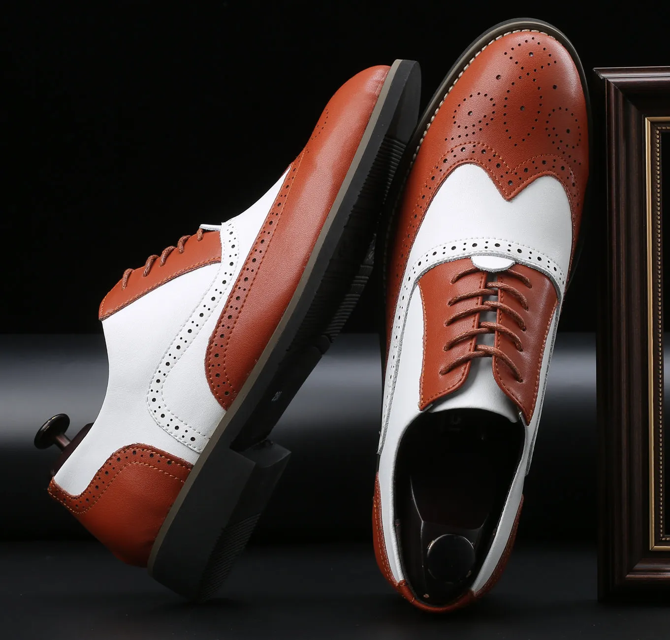 Men's Wingtip Brogue Classic Oxfords