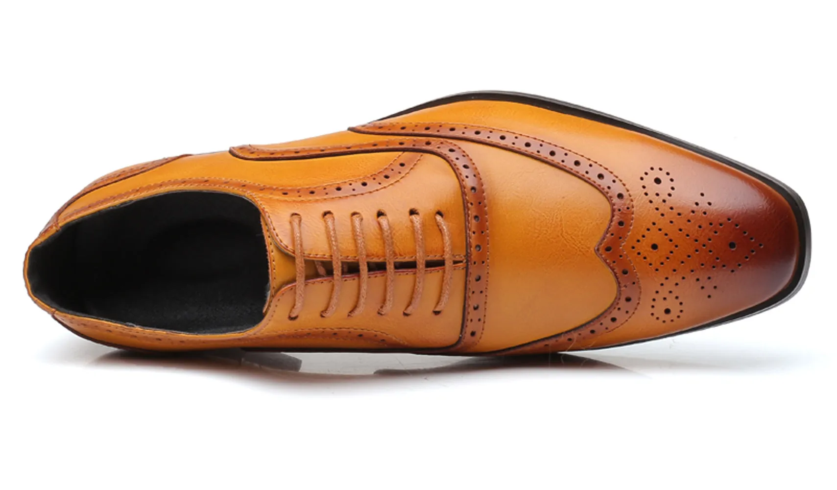 Men's Wingtip Brogue Oxfords