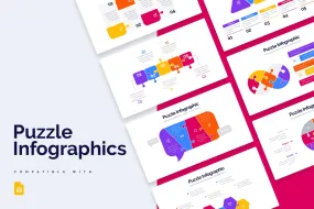 Puzzle Google Slides Infographics