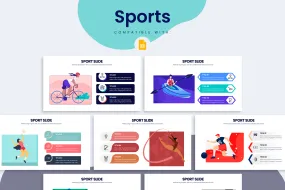 Sports Google Slides Infographic Template