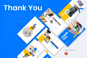 Thank You Slides Powerpoint Infographic Template