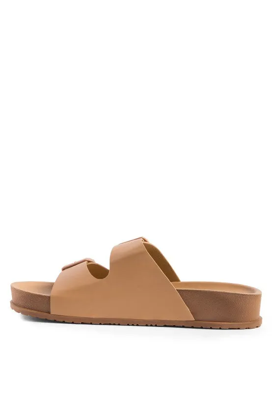 Tommy Buckled Slide Sandal