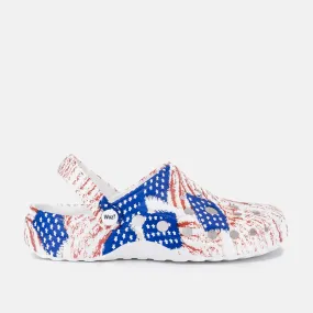 USA Flag Clogs