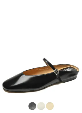 USS Shoes Oriana Women's Leather Summer Flat Mules