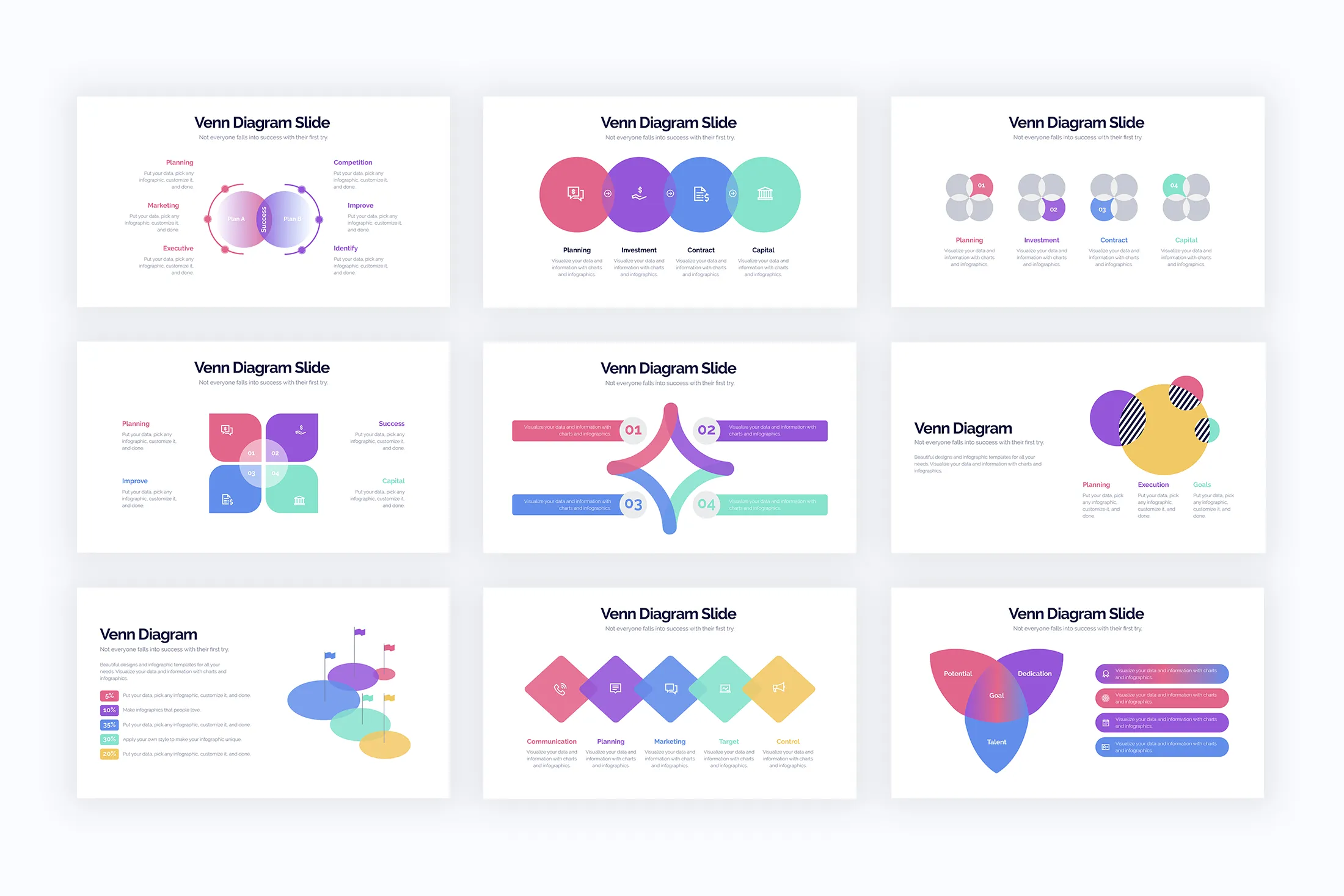 Venn Diagram Google Slides Infographics